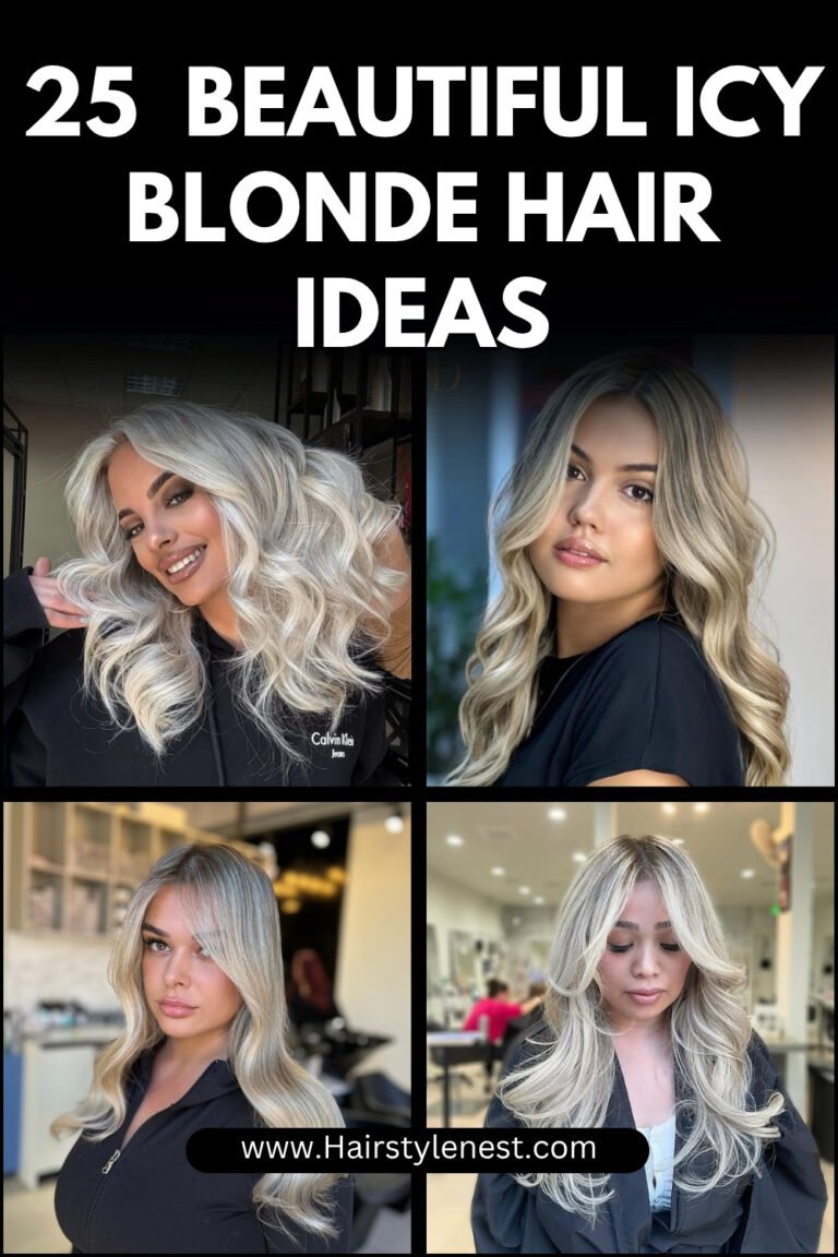 25 Beautiful Icy Blonde Hair Ideas