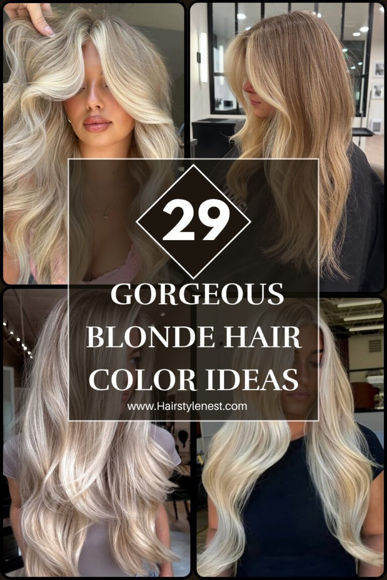 29 Gorgeous Blonde Hair Color Ideas