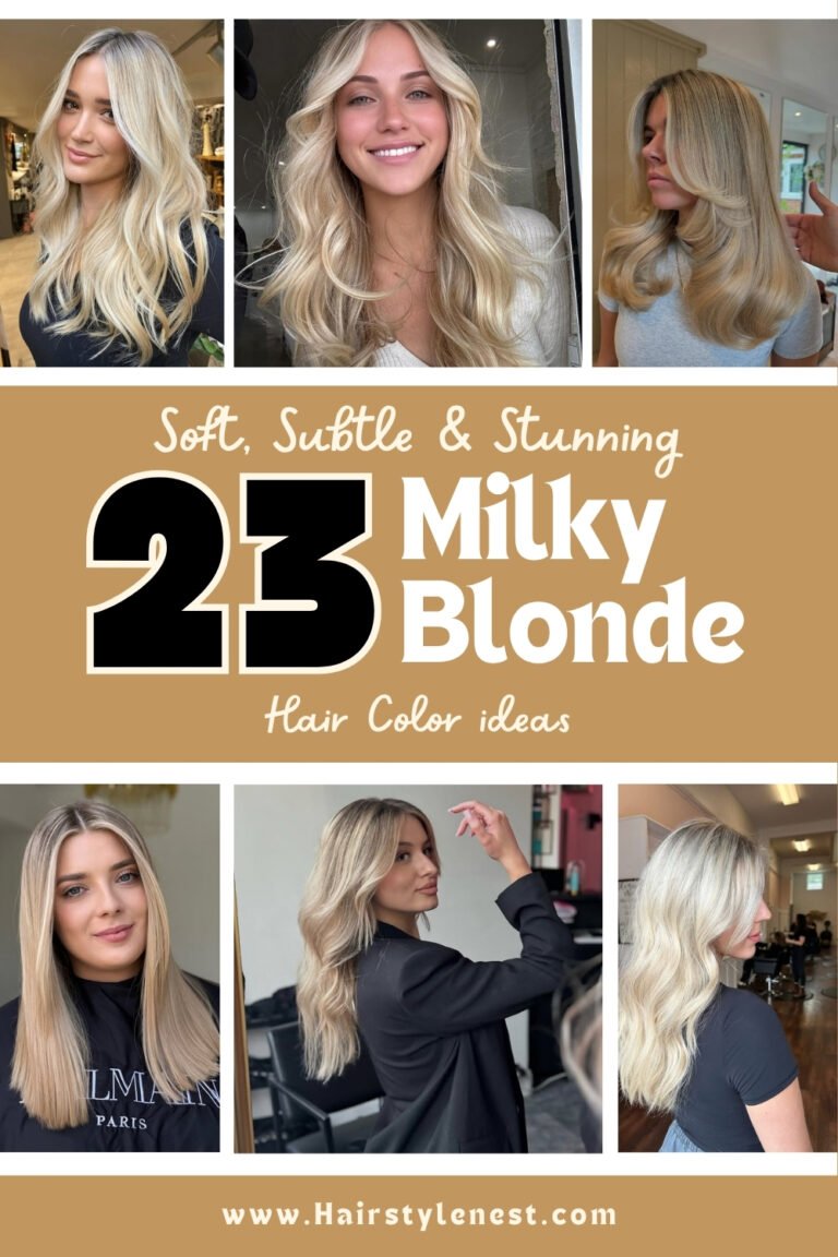 23 Stunning Milky Blonde Hair Ideas