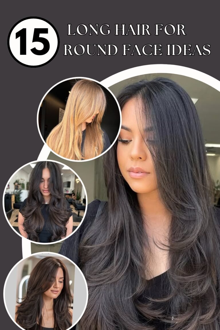 15 Long Hair For Round Face
