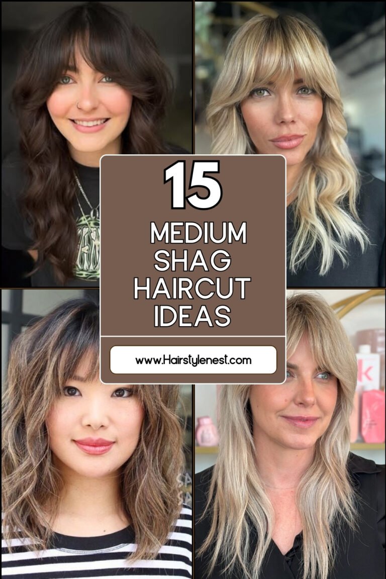 15 Medium Shag Haircut