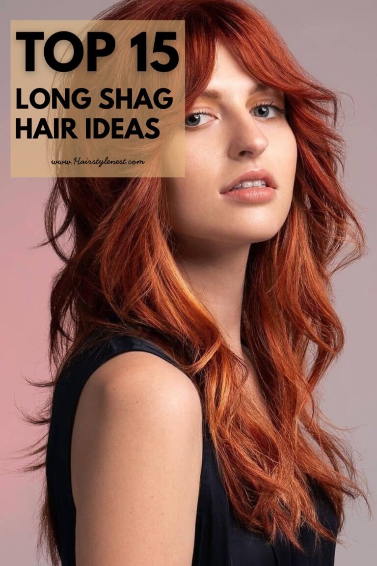 15 Long Shag Haircut