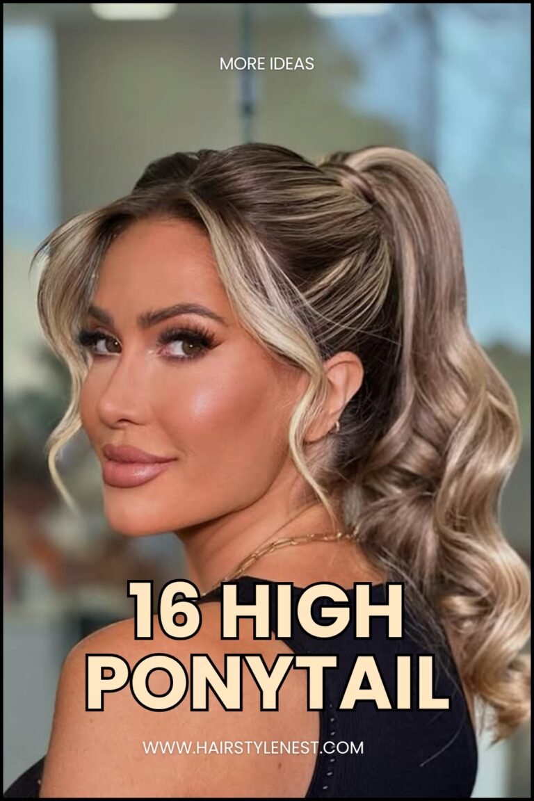 16 High Ponytail Hairstyles