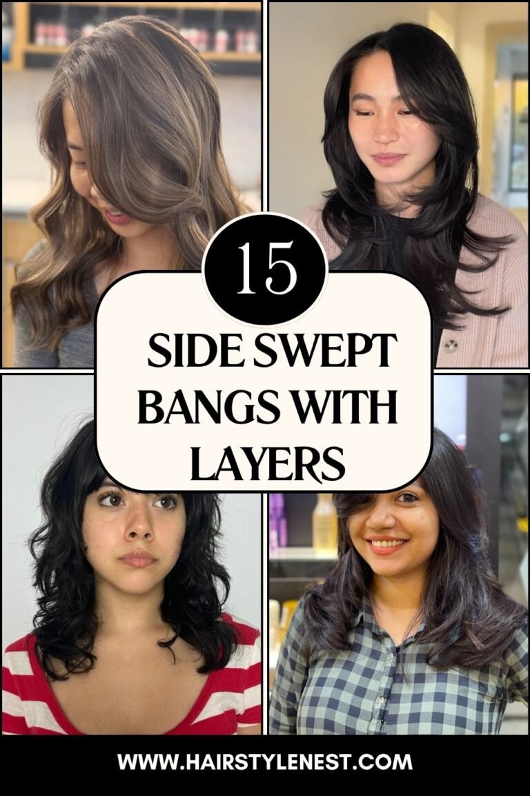 15 Side Swept Bangs With Layers