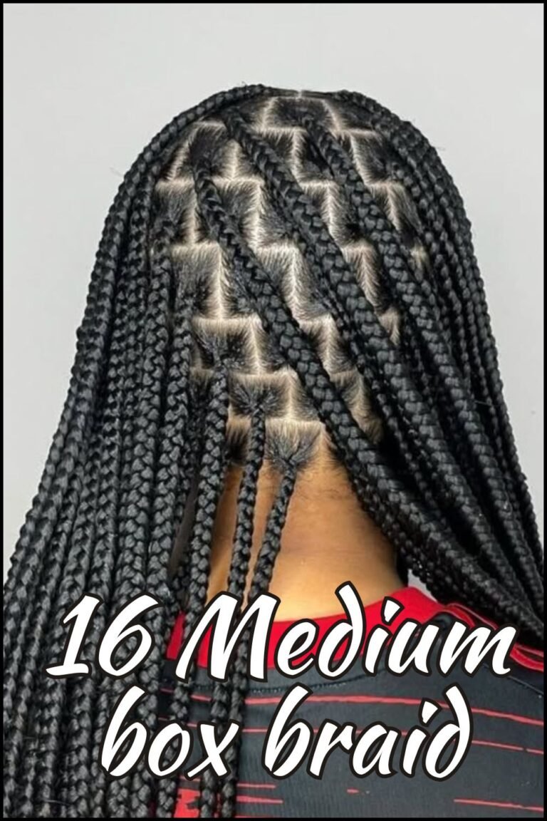 16 Medium Box Braid